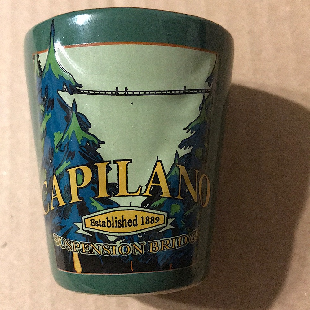 Capilano Treetops Adventure Shot Glass